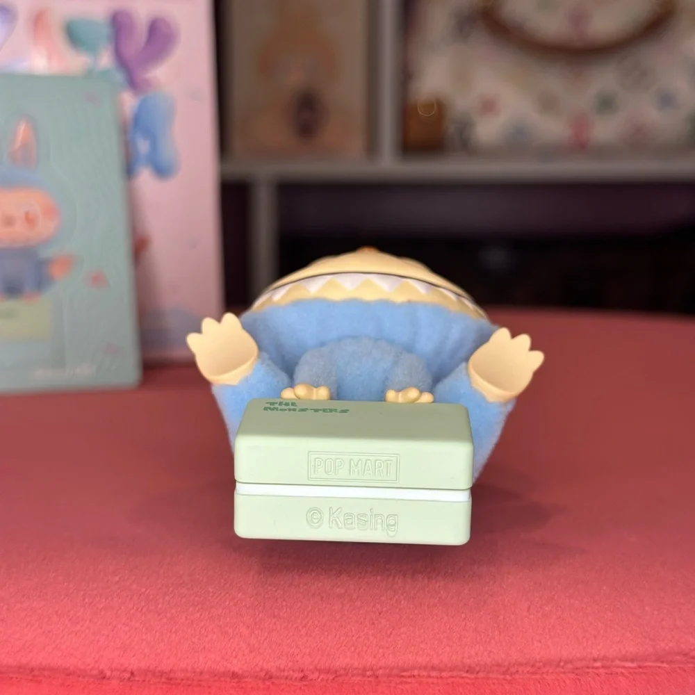 Pop Mart THE MONSTERS Labubu Lazy Yoga Series Show Off Figure